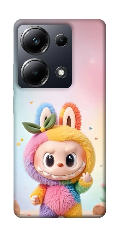 Чехол на Xiaomi Poco M6 Pro 4G Labubu colored фото 1 из 1