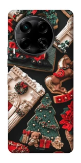 Чехол на TECNO Camon 30 (CL6) Новогодний v20 фото 1 из 1