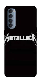 Чехол на Oppo Reno 4 Pro Metallica logo фото 1 Чехол на Oppo Reno 4 Pro Metallica logo фото 1 из 1