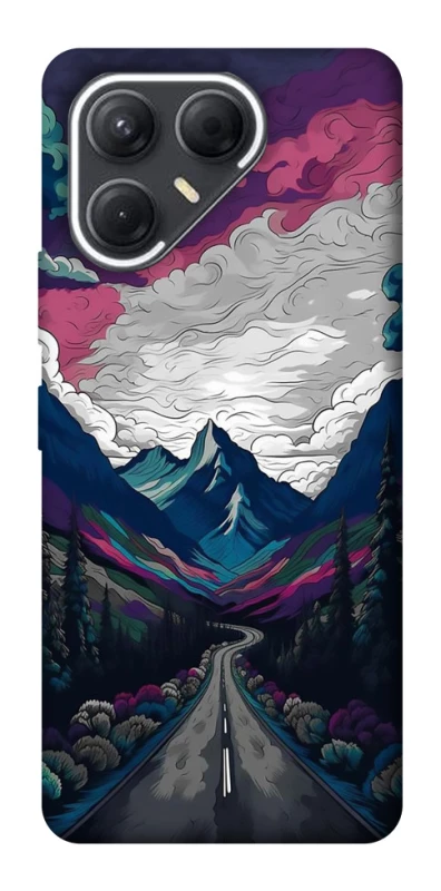 Чехол на TECNO Pova 7 Нарисованные горы фото 1 из 1