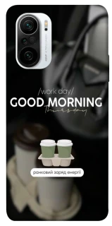 Чохол на Xiaomi Redmi K40 / K40 Pro / K40 Pro+ / Poco F3 Thursday coffee фото 1 з 1