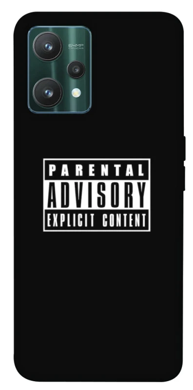 Чохол на Realme 9 Pro Parental Advisory Label фото 1 з 1