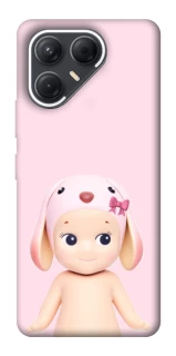 Чехол на TECNO Pova 7 Pink Ribbon Hop фото 1 из 1