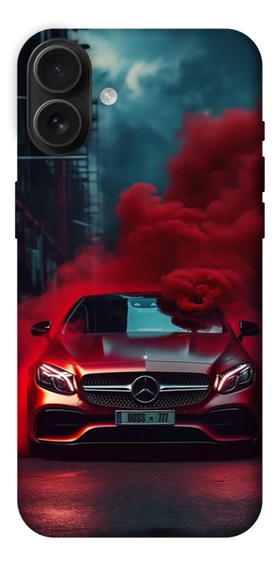 Чехол на Apple iPhone 16 Plus Mercedes in smoke фото 1 из 1