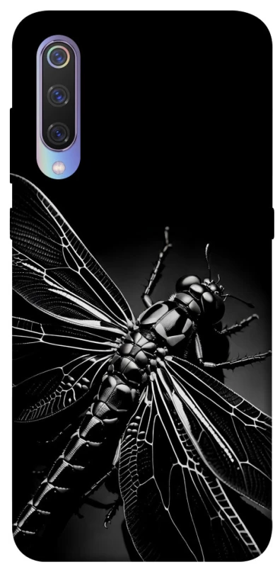 Чехол на Xiaomi Mi 9 Black dragonfly фото 1 из 1
