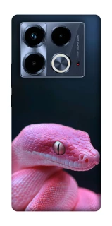 Чохол на Infinix Note 40 4G Рожева змія фото 1 з 1
