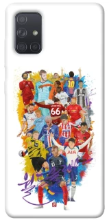Чехол на Samsung Galaxy A71 Football Abstract v2 фото 1 из 1