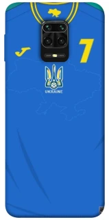 Чехол на Xiaomi Redmi Note 9s / Note 9 Pro / Note 9 Pro Max UA-Football ver.4 фото 1 из 1