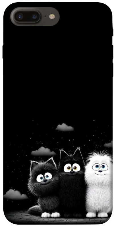 Чохол на Apple iPhone 7 plus / 8 plus Three Cats фото 1 з 1