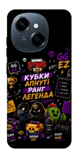 Чехол на TECNO Spark Go 1 Brawl Stars collage фото 1 из 1