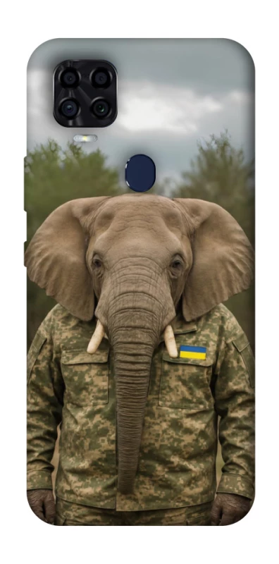 Чохол на ZTE Blade v2020 Слон захисник фото 1 з 1