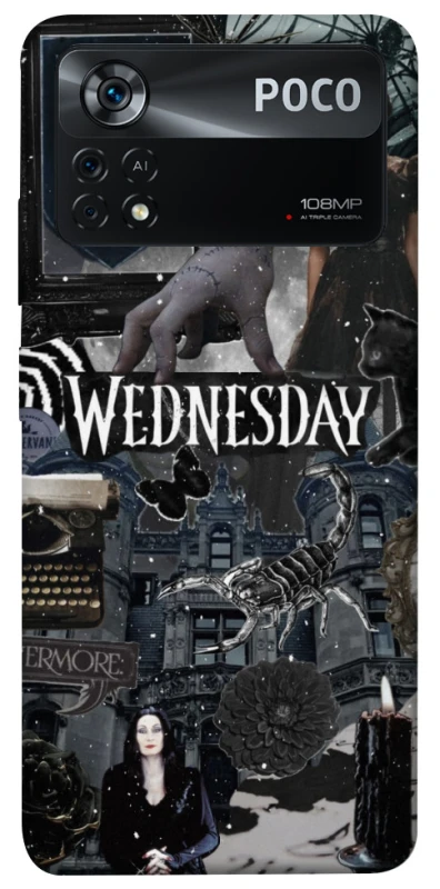 Чохол на Xiaomi Poco X4 Pro 5G Wednesday Collage ver.2 фото 1 з 1