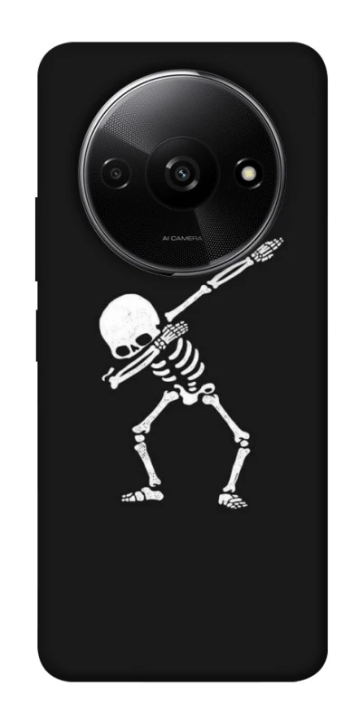 Чехол на Xiaomi Redmi A3 Halloween skeleton фото 1 из 1