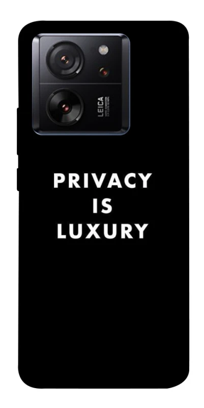 Чохол на Xiaomi 13T Privacy is luxury фото 1 з 1
