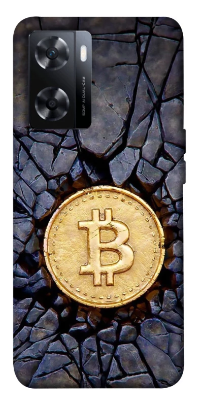 Чохол на OnePlus Nord N20 SE Bitcoin cracks фото 1 з 1