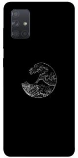 Чохол на Samsung Galaxy A71 Black tsunami фото 1 з 1