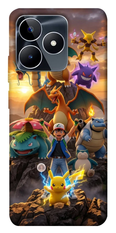 Чехол на Realme C53 Pokemon фото 1 из 1