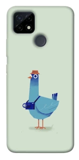 Чохол на Realme C25Y Голуб-детектив фото 1 з 1