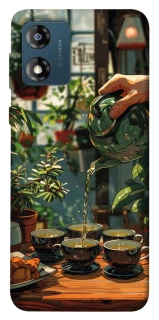 Чехол на Motorola Moto E13 Tea time фото 1 из 1