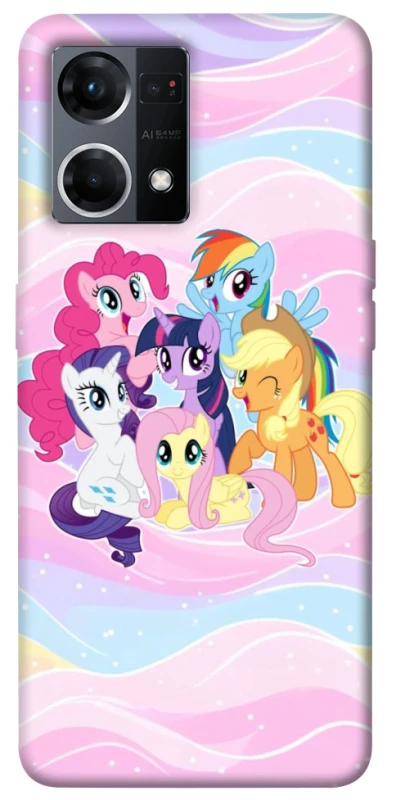 Чехол на Oppo Reno 7 4G My Little Pony ver.3 фото 1 из 1