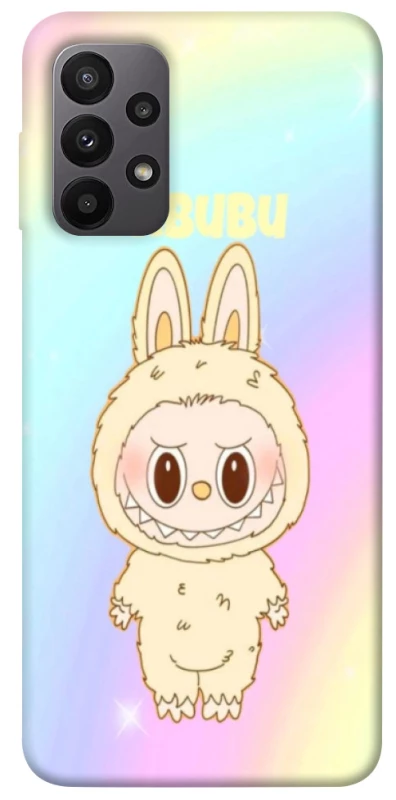 Чохол на Samsung Galaxy A23 4G Fluffy Rainbow Labubu фото 1 з 1