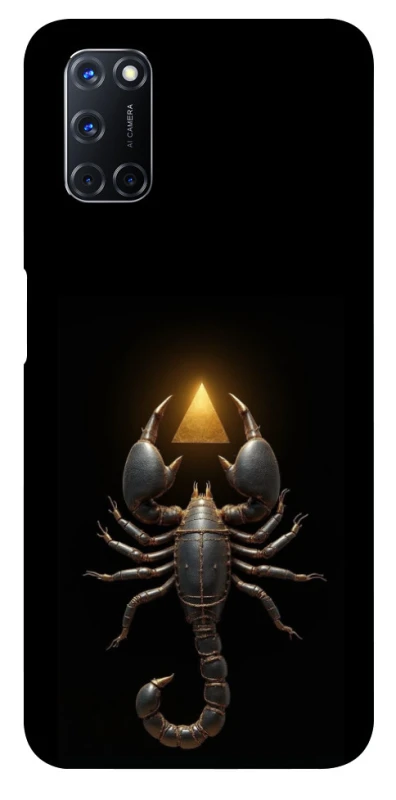 Чехол на Oppo A52 / A72 / A92 Scorpio with Golden Triangle фото 1 из 1