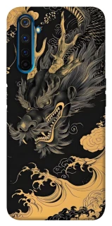 Чохол на Realme 6 Pro gold dragon фото 1 з 1