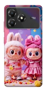 Чохол на ZTE Blade A36 Labubu twins ver.2 фото 1 з 1