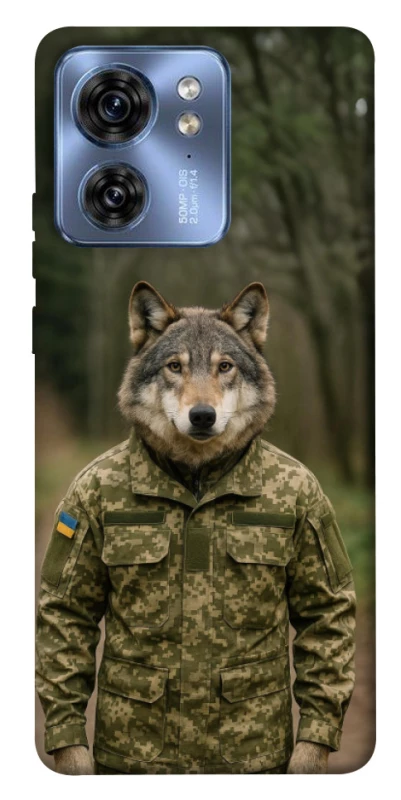 Чохол на Motorola Edge 40 Вовк захисник фото 1 з 1