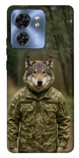 Чехол на Motorola Edge 40 Волк защитник фото 1 из 1
