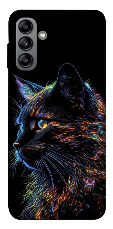 Чохол на Samsung Galaxy A04s Чорний кіт фото 1 з 1