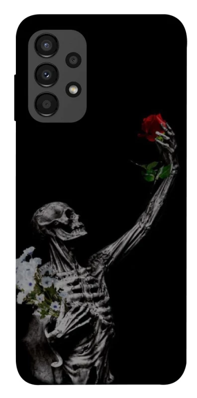 Чехол на Samsung Galaxy A13 4G Skeleton vs Rose фото 1 из 1