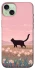 Чехол на Apple iPhone 15 Plus (6.7") cat on a field фото 1 из 1