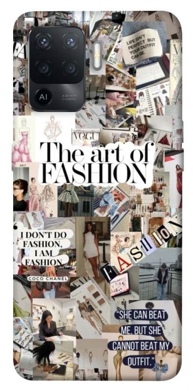 Чохол на Oppo Reno 5 Lite Fashion collage ver.12 фото 1 з 1