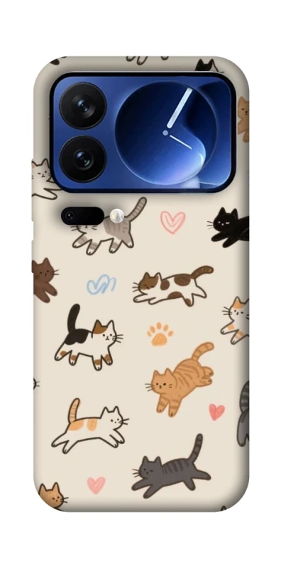 Чохол на Xiaomi Poco F7 Ultra Cat style ver.2 фото 1 з 1
