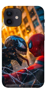 Чехол на Apple iPhone 12 mini (5.4") Venom vs Spiderman фото 1 из 1