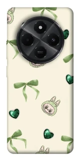 Чехол на Xiaomi Poco C75 Labubu Green Heart фото 1 из 1