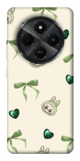Чехол на Xiaomi Redmi A4 Labubu Green Heart фото 1 из 1