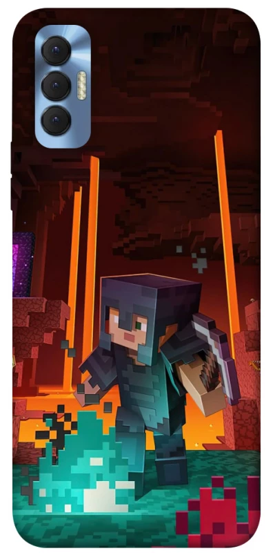 Чохол на TECNO Spark 8P Minecraft game adventure фото 1 з 1