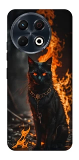 Чохол на TECNO Spark 30 Pro (KL7) Вогняний кіт фото 1 з 1