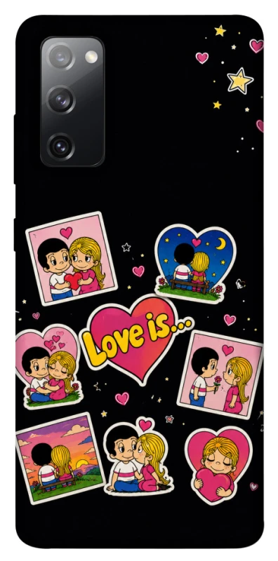 Чехол на Samsung Galaxy S20 FE Love is фото 1 из 1