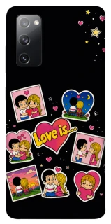 Чехол на Samsung Galaxy S20 FE Love is фото 1 из 1