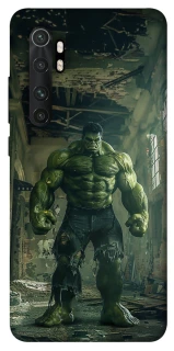 Чохол на Xiaomi Mi Note 10 Lite Angry Hulk фото 1 з 1