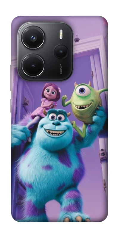 Чохол на Xiaomi Redmi Note 14 4G (Int. version) Monsters friends фото 1 з 1