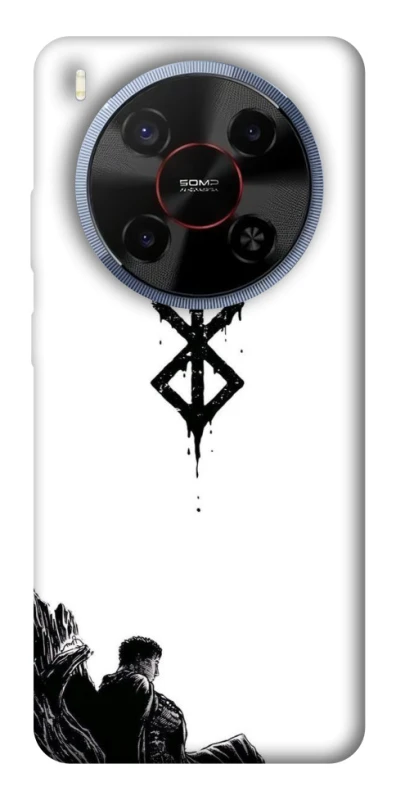 Чехол на ZTE Blade V70 Max berserk white фото 1 из 1