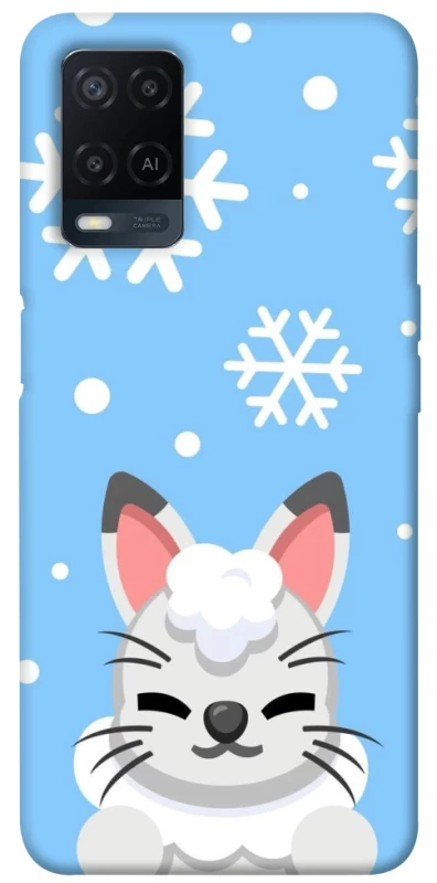 Чохол на Oppo A54 4G Adopt Me Snow Kitty Smile фото 1 з 1