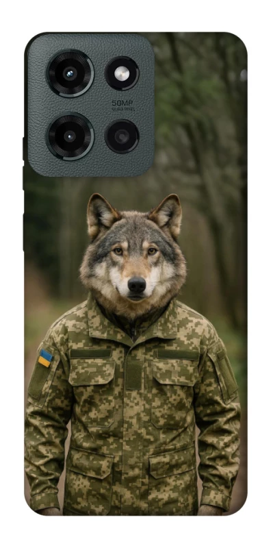 Чохол на Motorola Moto G Power (2025) Вовк захисник фото 1 з 1