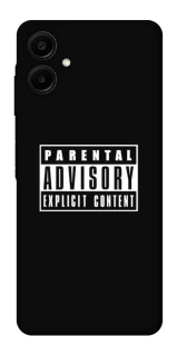 Чохол на Samsung Galaxy A06 Parental Advisory Label фото 1 Чохол на Samsung Galaxy A06 Parental Advisory Label фото 1 з 1