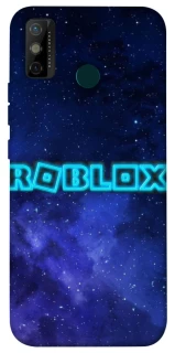 Чохол на TECNO Spark 6 Go Roblox Space Logo Blue фото 1 з 1