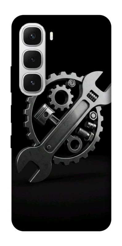 Чохол на Infinix Hot 60i Mechanic v2 фото 1 з 1